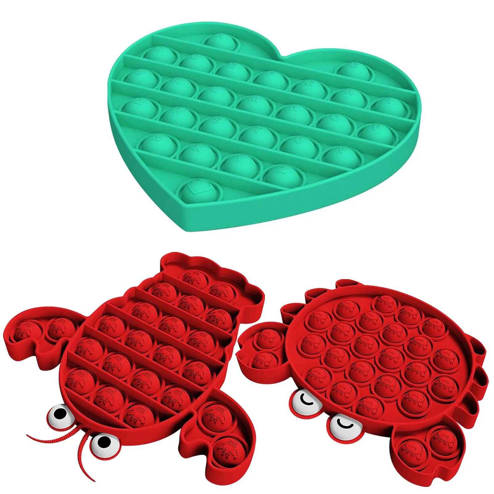 

Funny Antistress Fidget Toys for Adult Kids popit анисѬесс Push Bubble Fidget Sensory Toy игѬђки Squishy Autism Special Needs